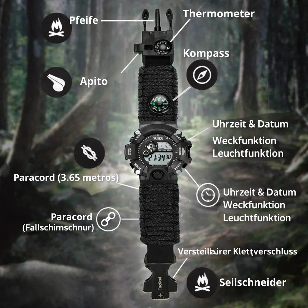 YUZE Militärische Outdoor-Uhr