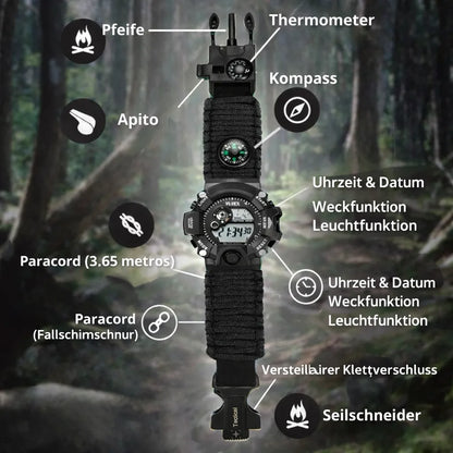 YUZE Militärische Outdoor-Uhr